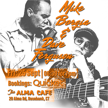 Mike Borgia (NYC) & Lonesome Dave Ferguson poster