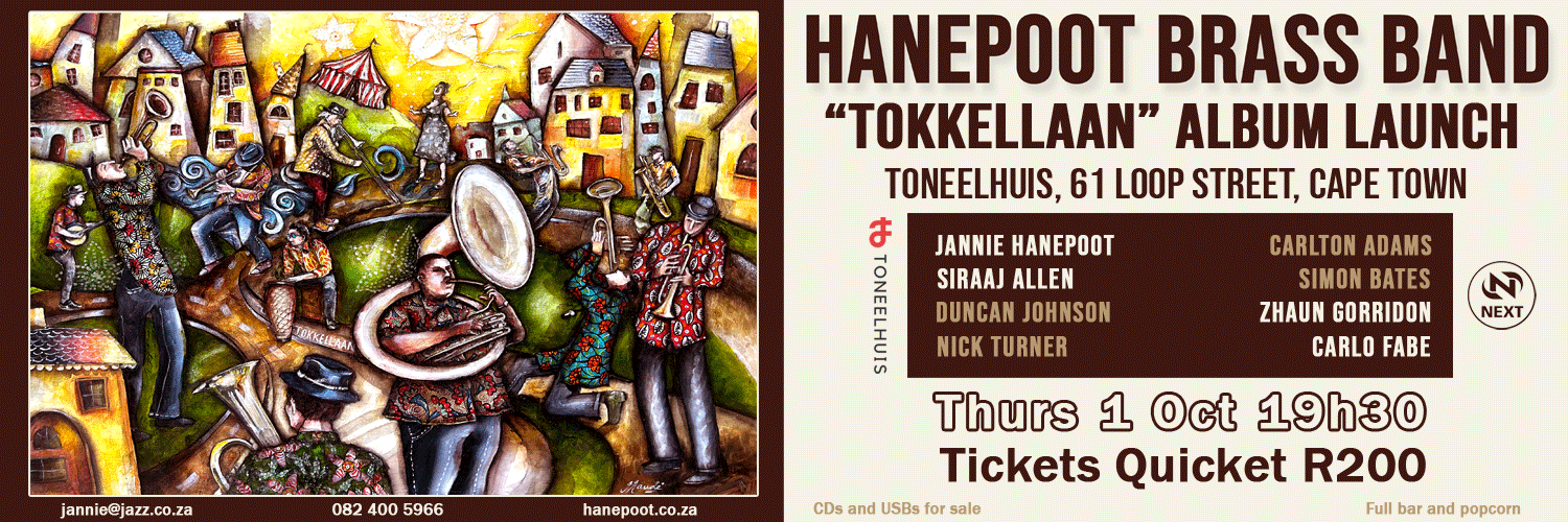 Hanepoot Brass Band album "Tokkellaan" launch