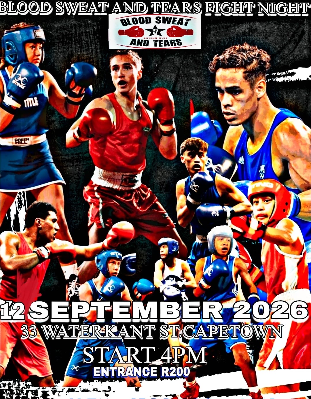 Blood Sweat and Tears Fight Night