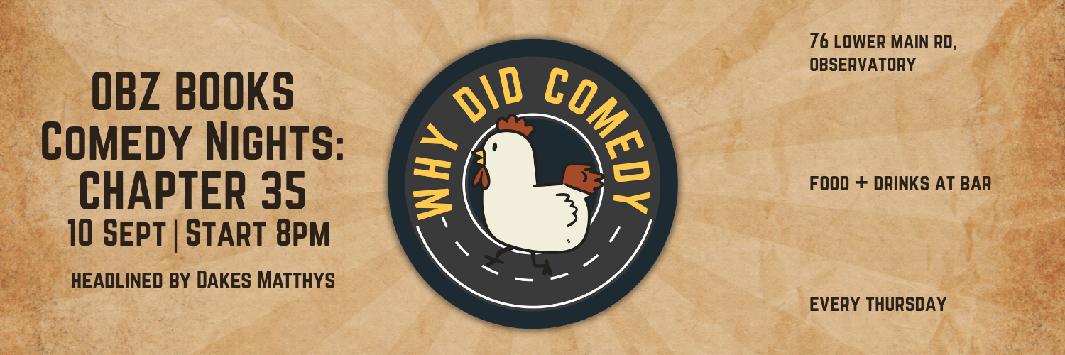 OBZ Books Comedy Nights - Chapter 35 by Why Did Comedy
