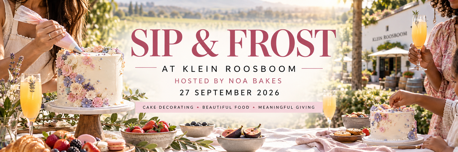 Sip & Frost at Klein Roosboom | Hosted by Noa Bakes