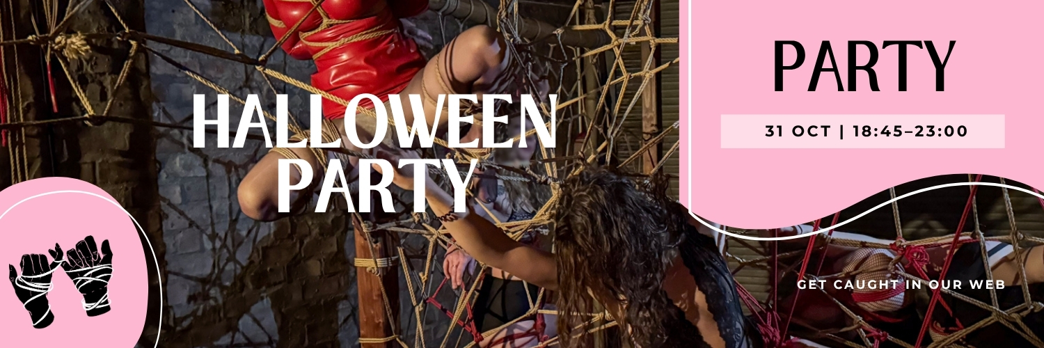 Shibari Rope Class to Jam | Halloween Party | Beginner friendly