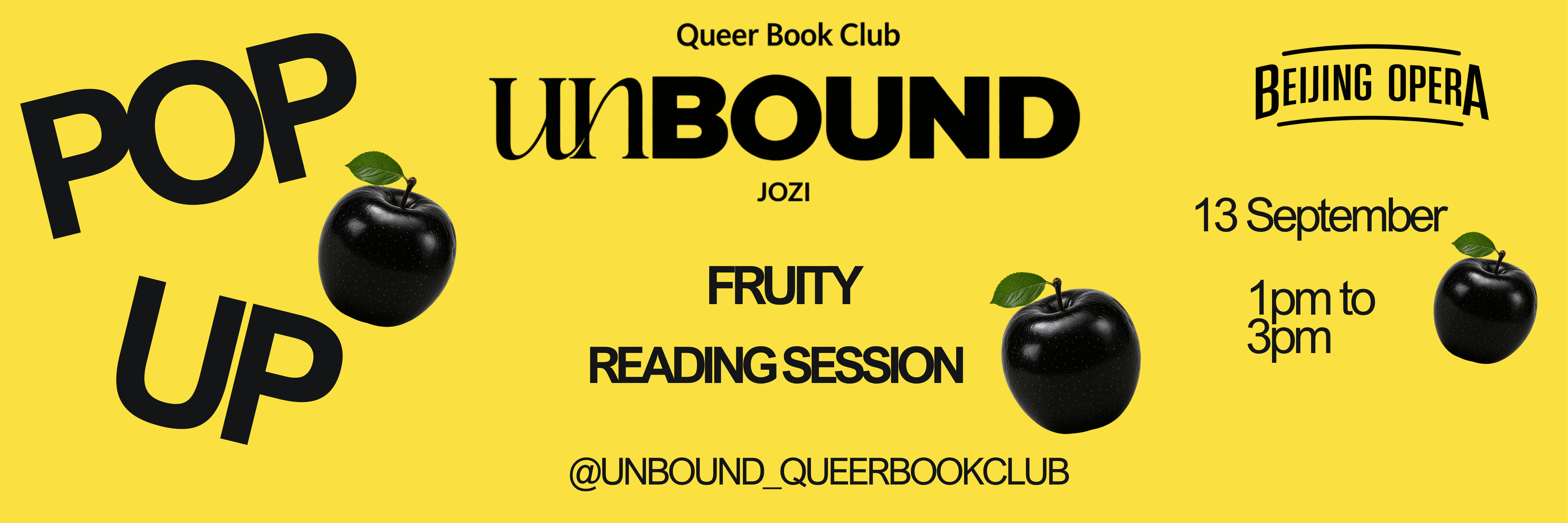 POP UP FRUITY READING SESSION
