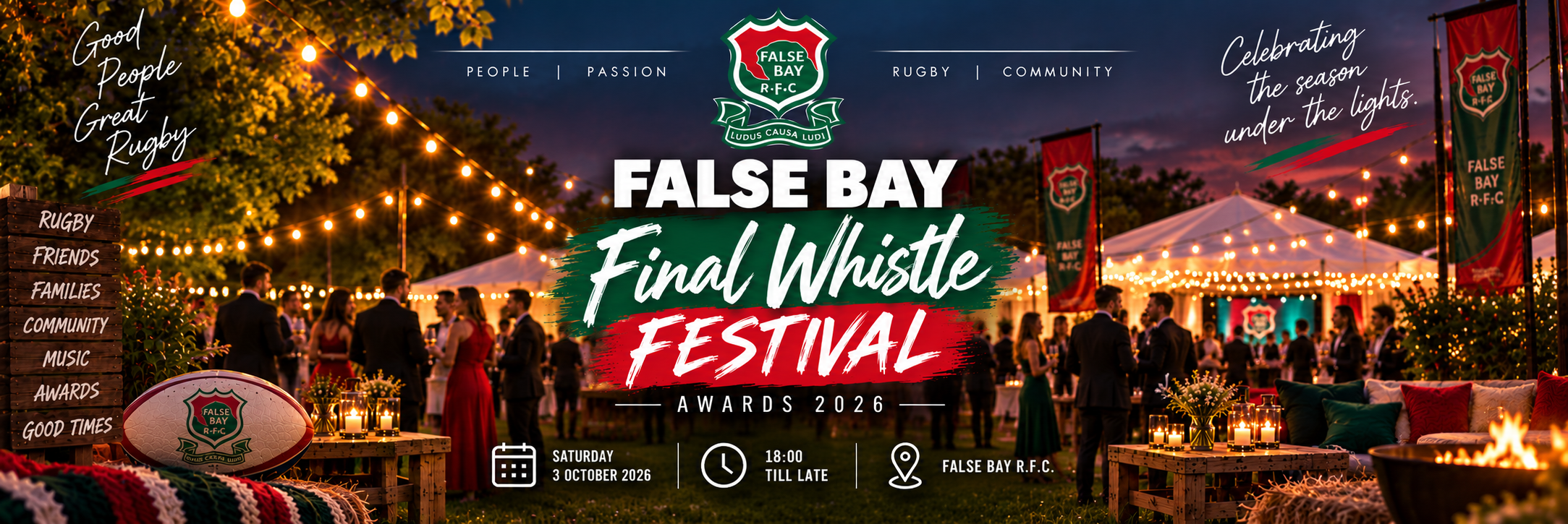 False Bay Rugby Club Year End Function