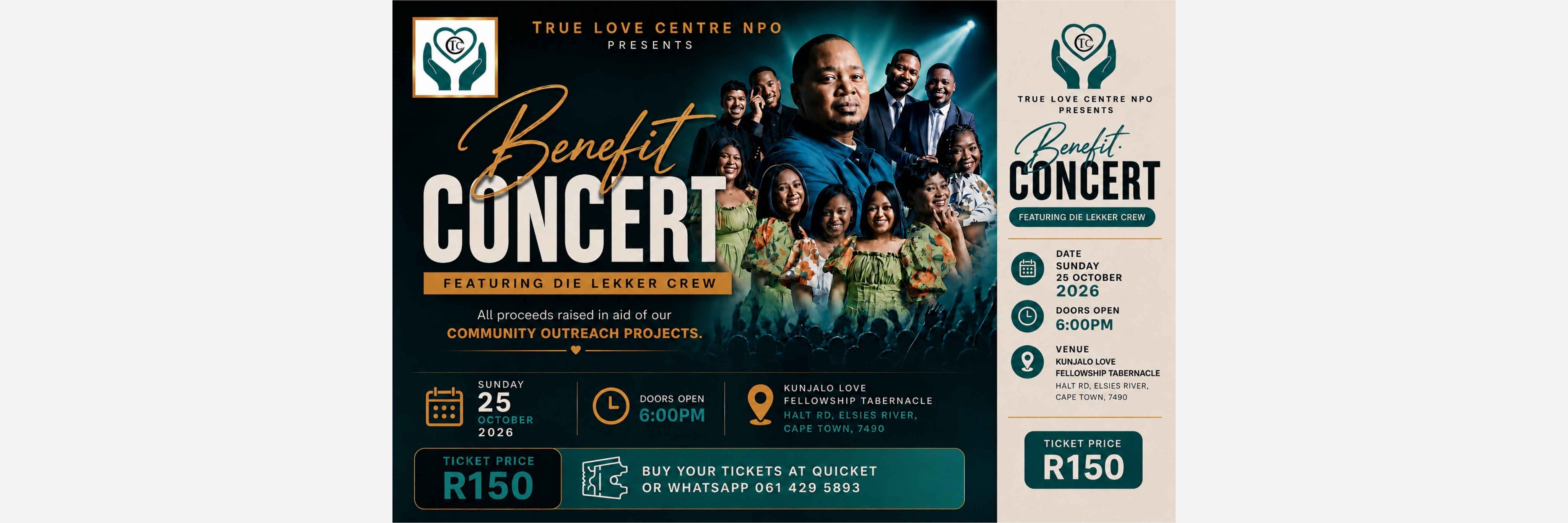 True Love Centre Benefit Concert 2026