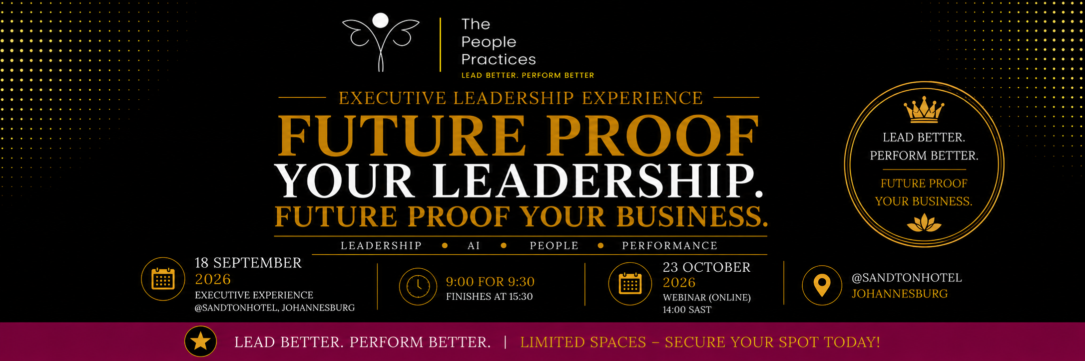 Future Proof your Leadership. Future Proof your Business