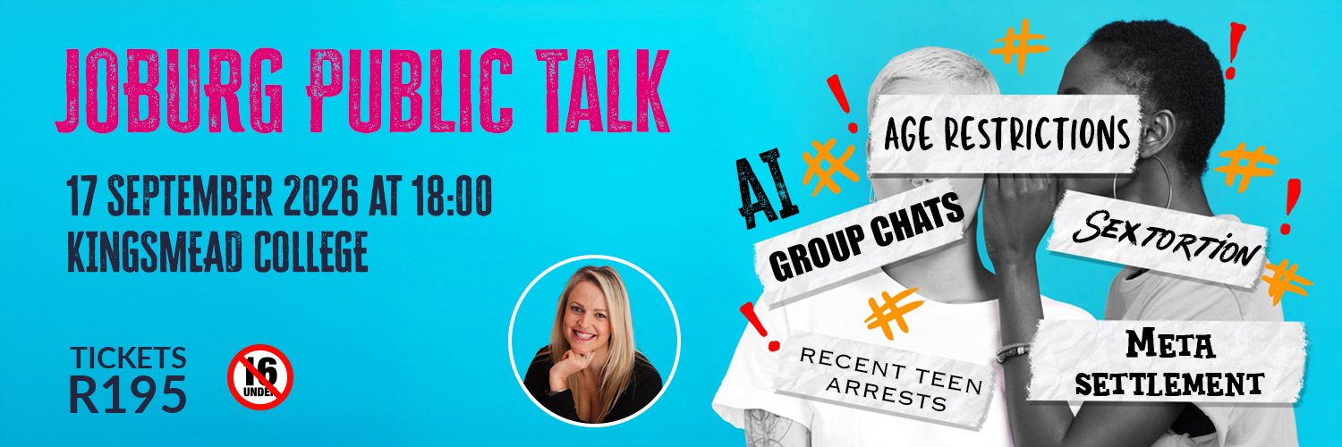 Parenting in the Digital Age - Joburg Public Talk by Emma Sadleir