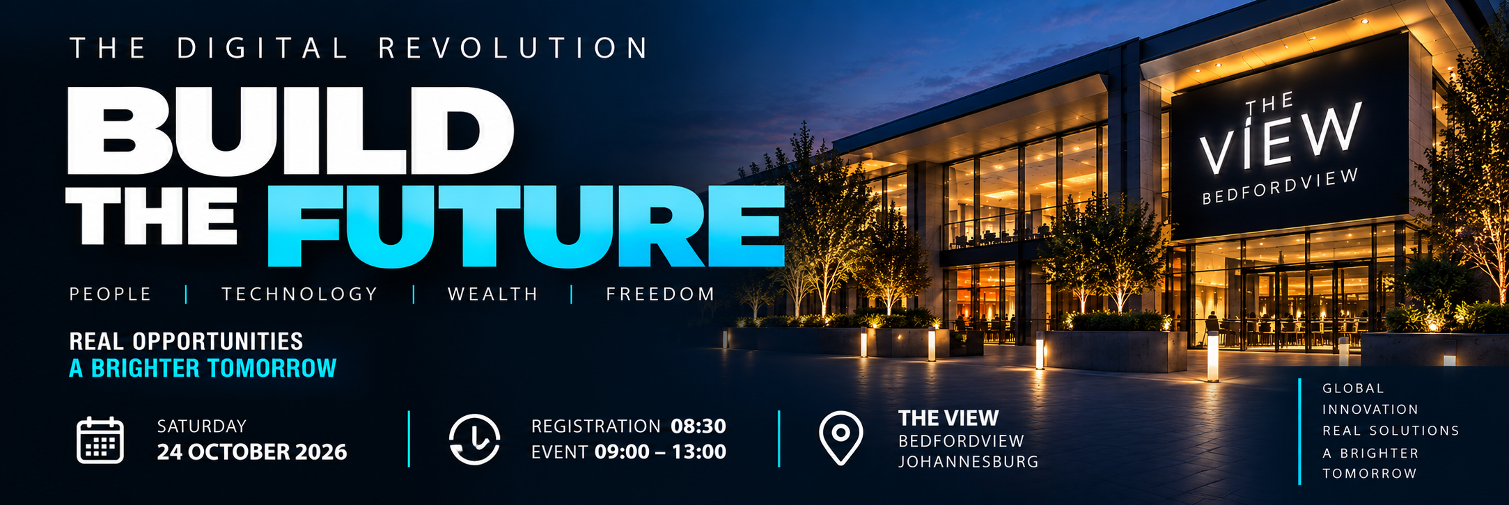 The Digital Revolution - Build  the Future - Johannesburg
