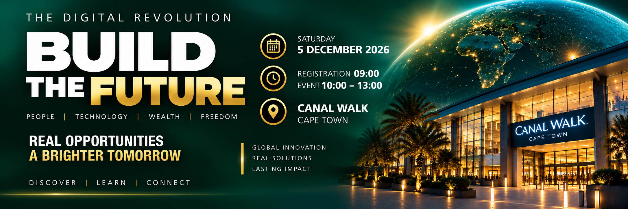 The Digital Revolution - Build the Future - Cape Town
