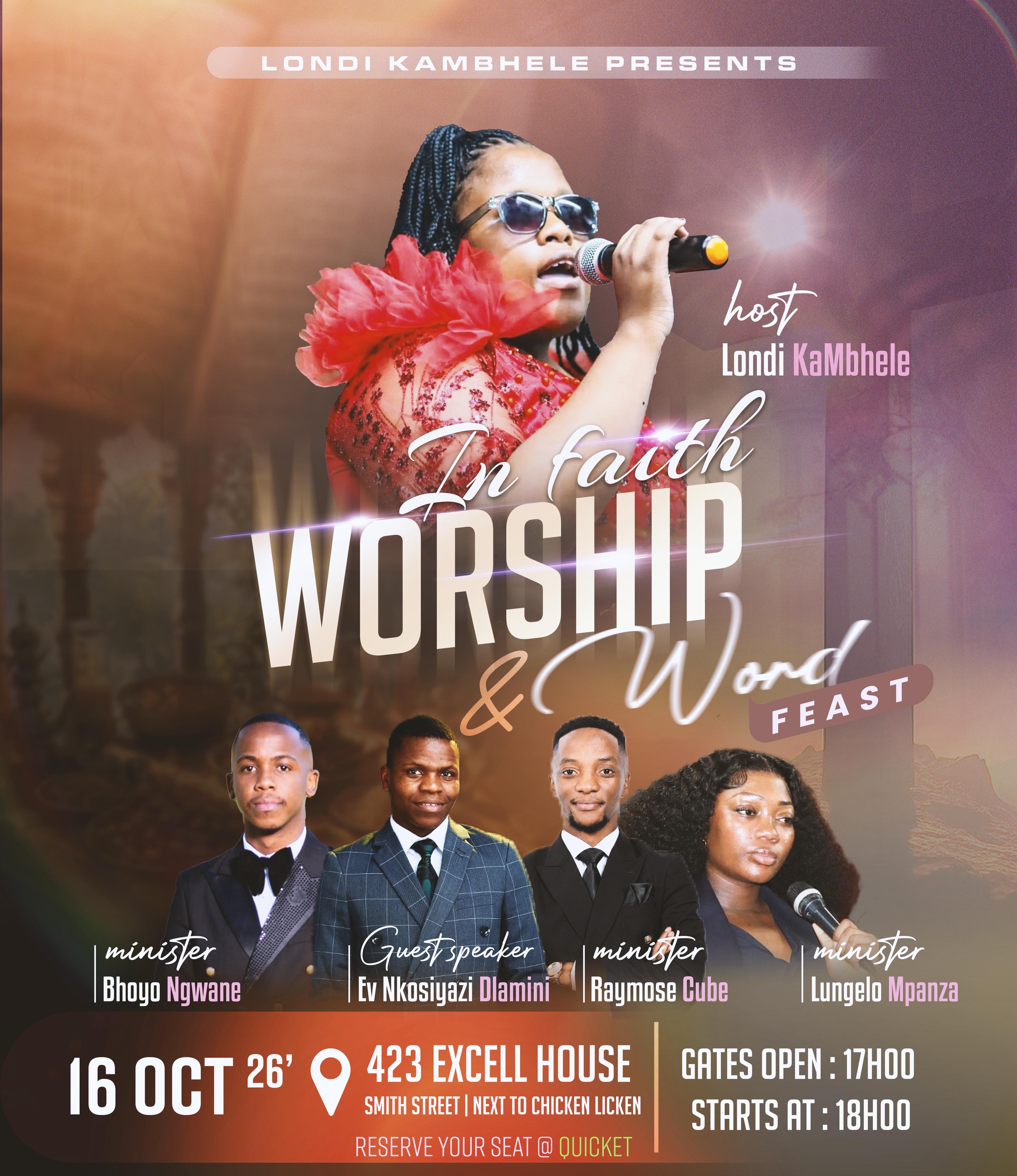 In Faith, Worship & Word Feast