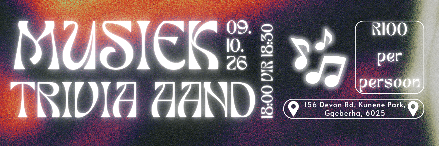 Musiek Trivia || NG Kerk Sherwood Gemeente || 9 October 2026