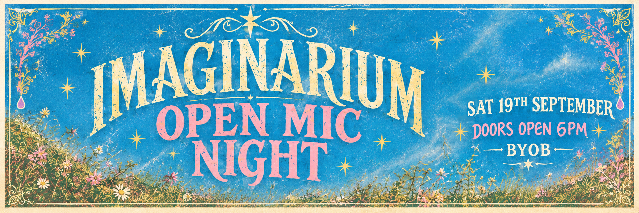 Interactive Open Mic at the Imaginarium!