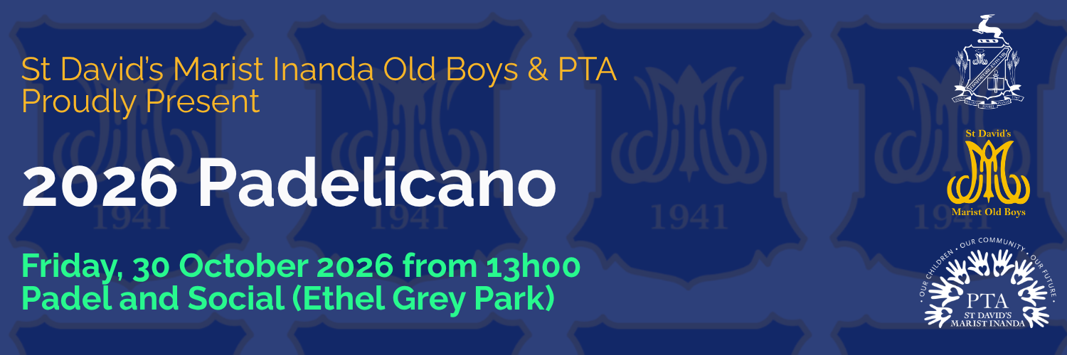 2026 Padelicano proudly presented by St David's Marist Inanda Old Boys' & PTA