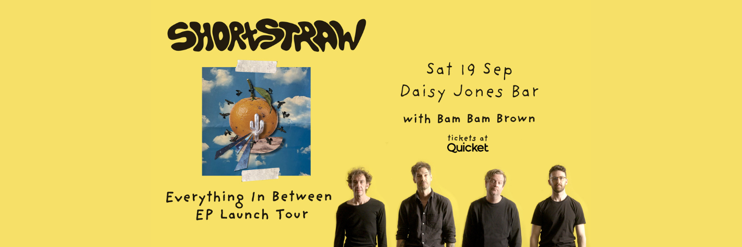 Shortstraw 'Everything In Between' EP Launch - LIVE at Daisy Jones Bar, Stellenbosch