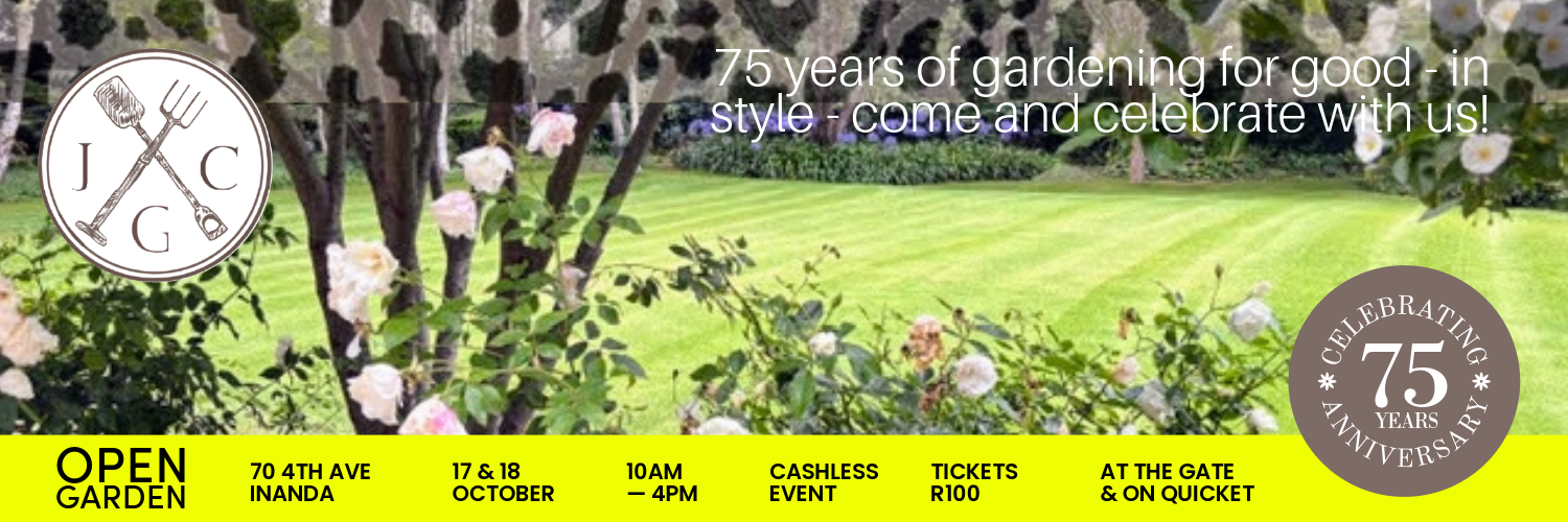 The Johannesburg Garden Club Open Garden 2026
