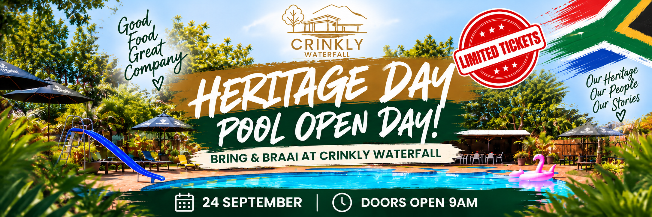 Heritage Day Pool Open Day