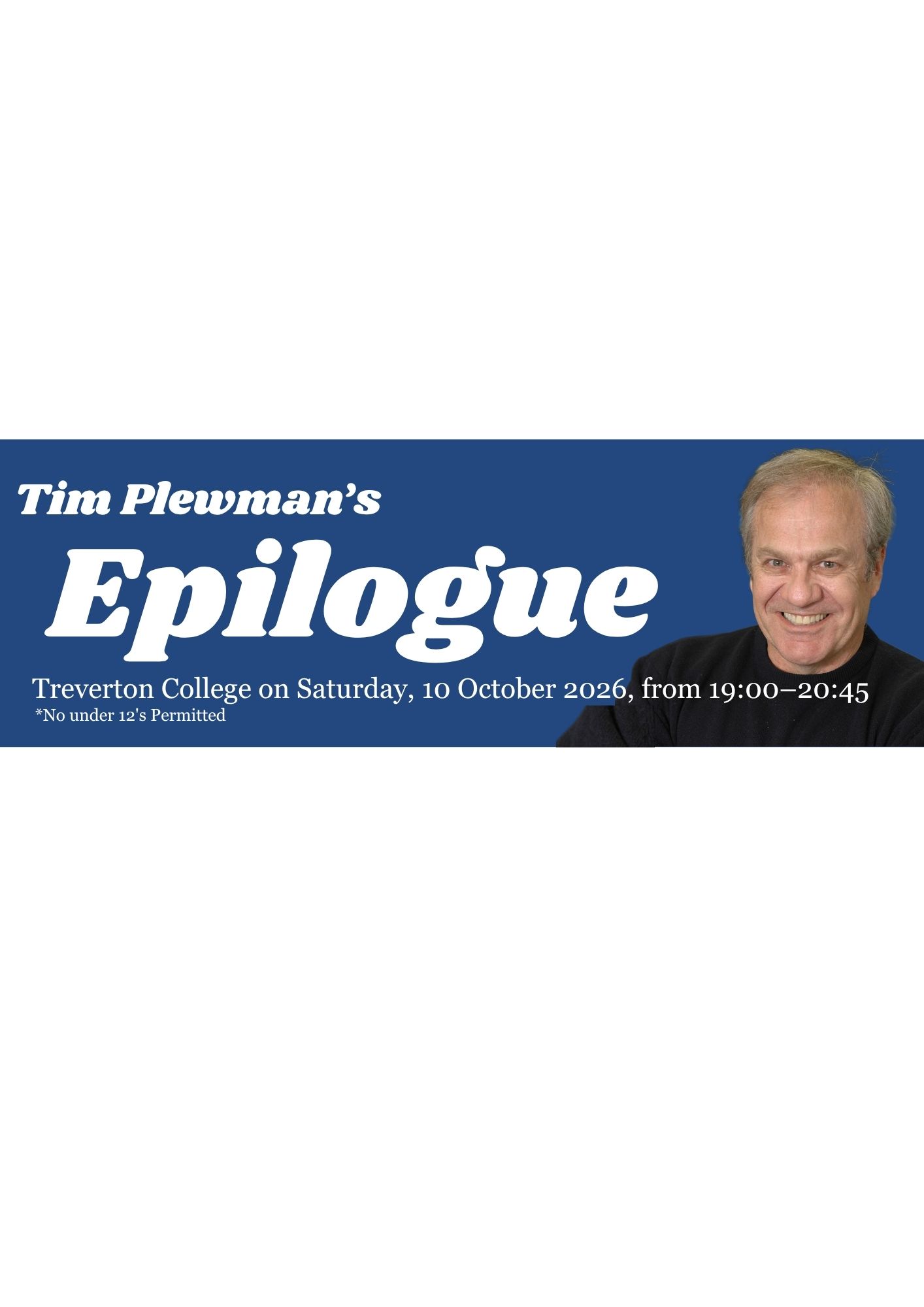 Tim Plewman’s - Epilogue