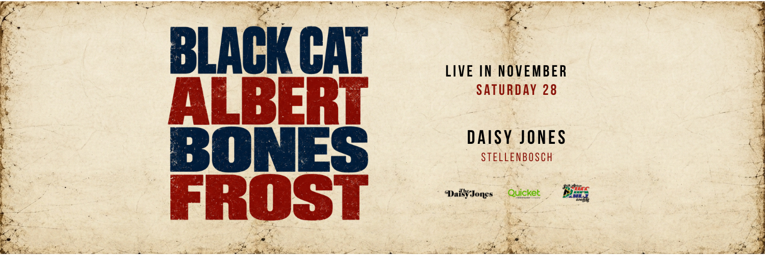 BLACK CAT BONES & ALBERT FROST LIVE AT DAISY JONES