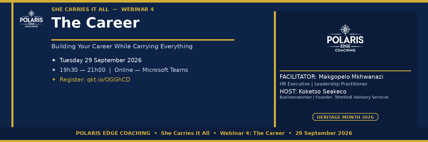 She Carries It All - The Career :Building Your Career While Carrying Everything