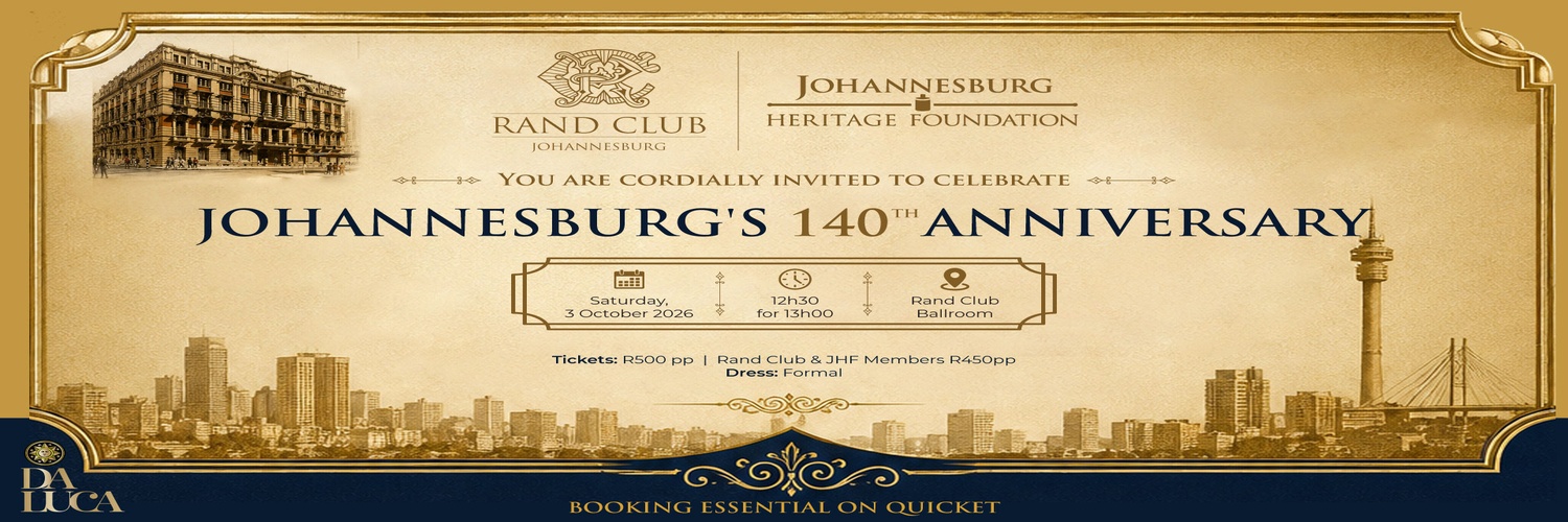 Johannesburg's 140th anniversary luncheon