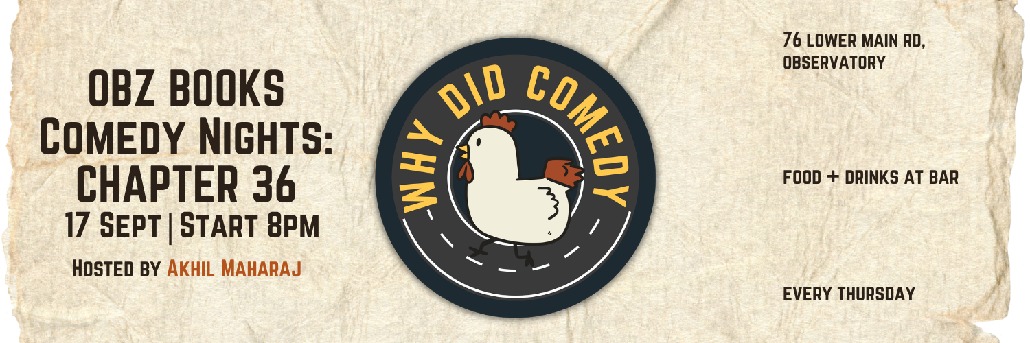 OBZ Books Comedy Nights - Chapter 36 by Why Did Comedy