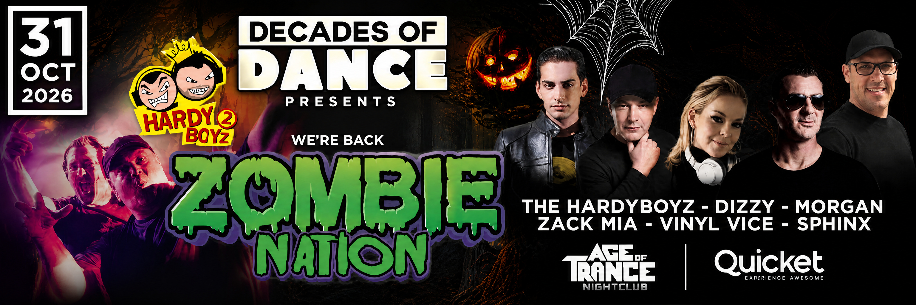 DECADES OF DANCE - ZOMBIE NATION
