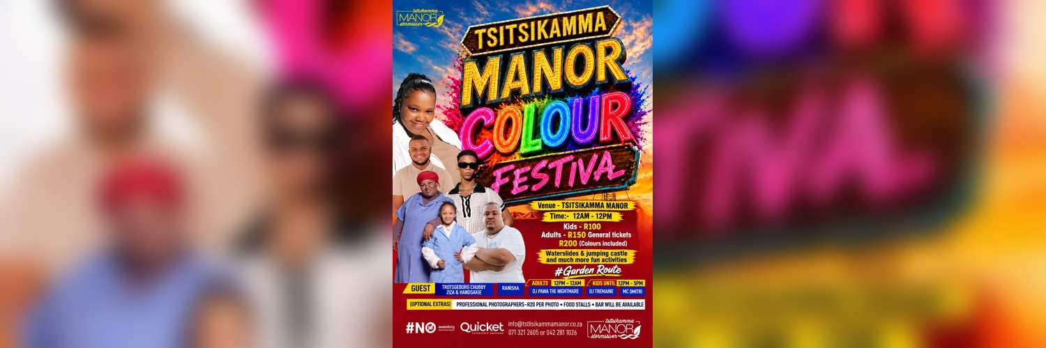 Tsitsikamma Manor Colour Festival