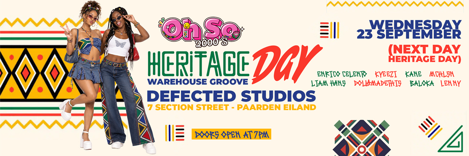 Oh so 2000s Heritage Day Warehouse Groove