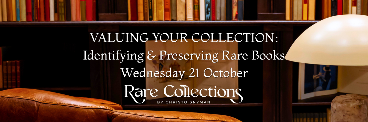 Valuing Your Collection: Identifying & Preserving Rare Books