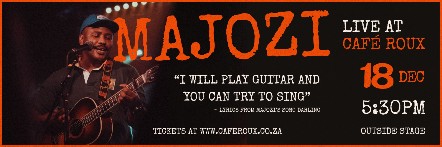 Majozi LIVE! @ café Roux - A Golden Circle Concert