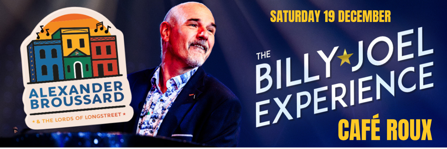 Alexander Broussard & The Lords of Long Street present: The Billy Joel Experience - A Golden Circle Concert