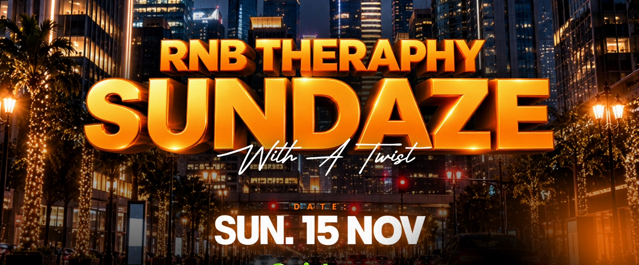 R&B THERAPY SUNDAZE WITH A TWIST