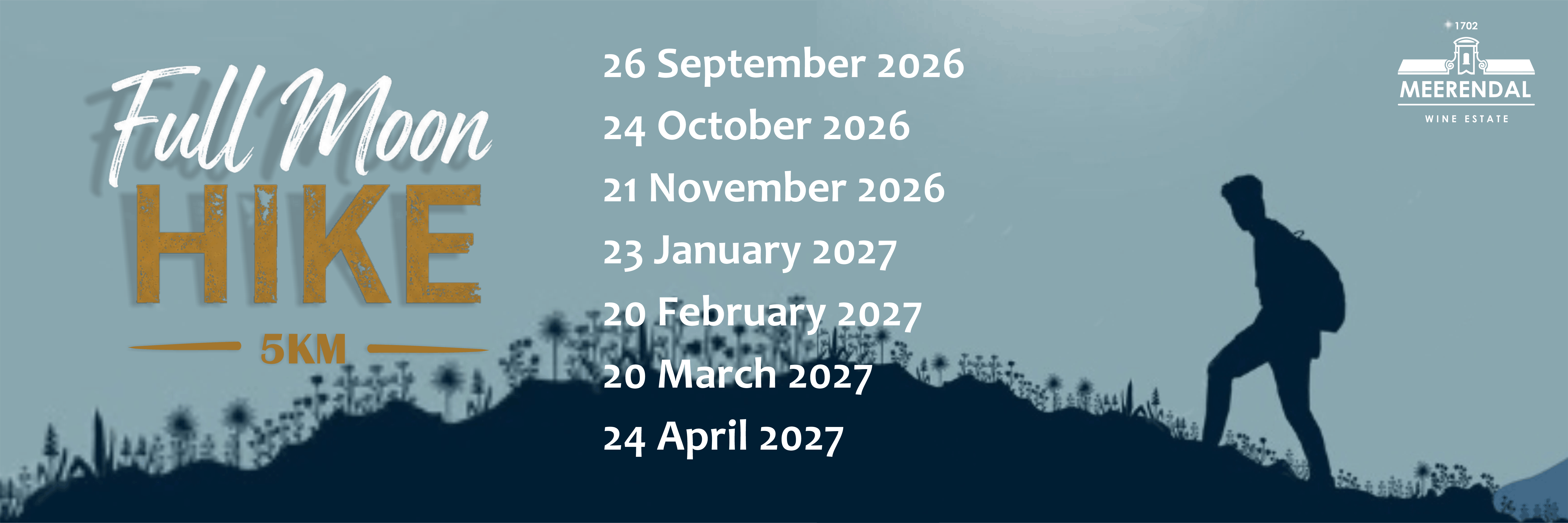 Meerendal Full Moon Hike 24 October 2026