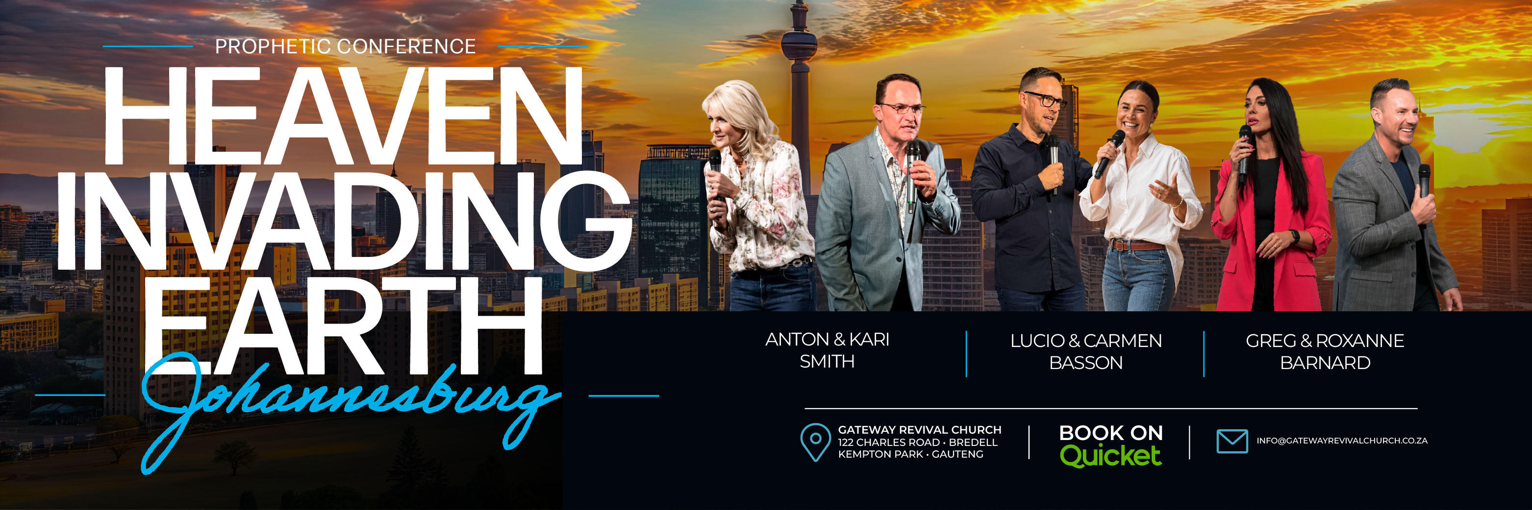Heaven Invading Earth Johannesburg