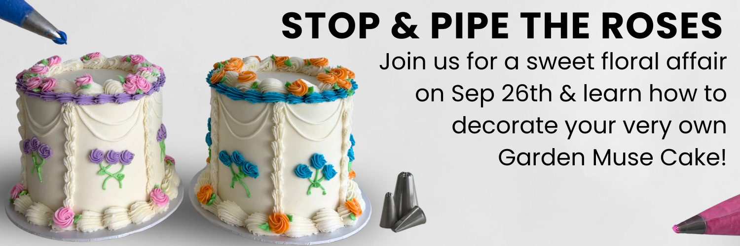 Garden Muse Cake Class