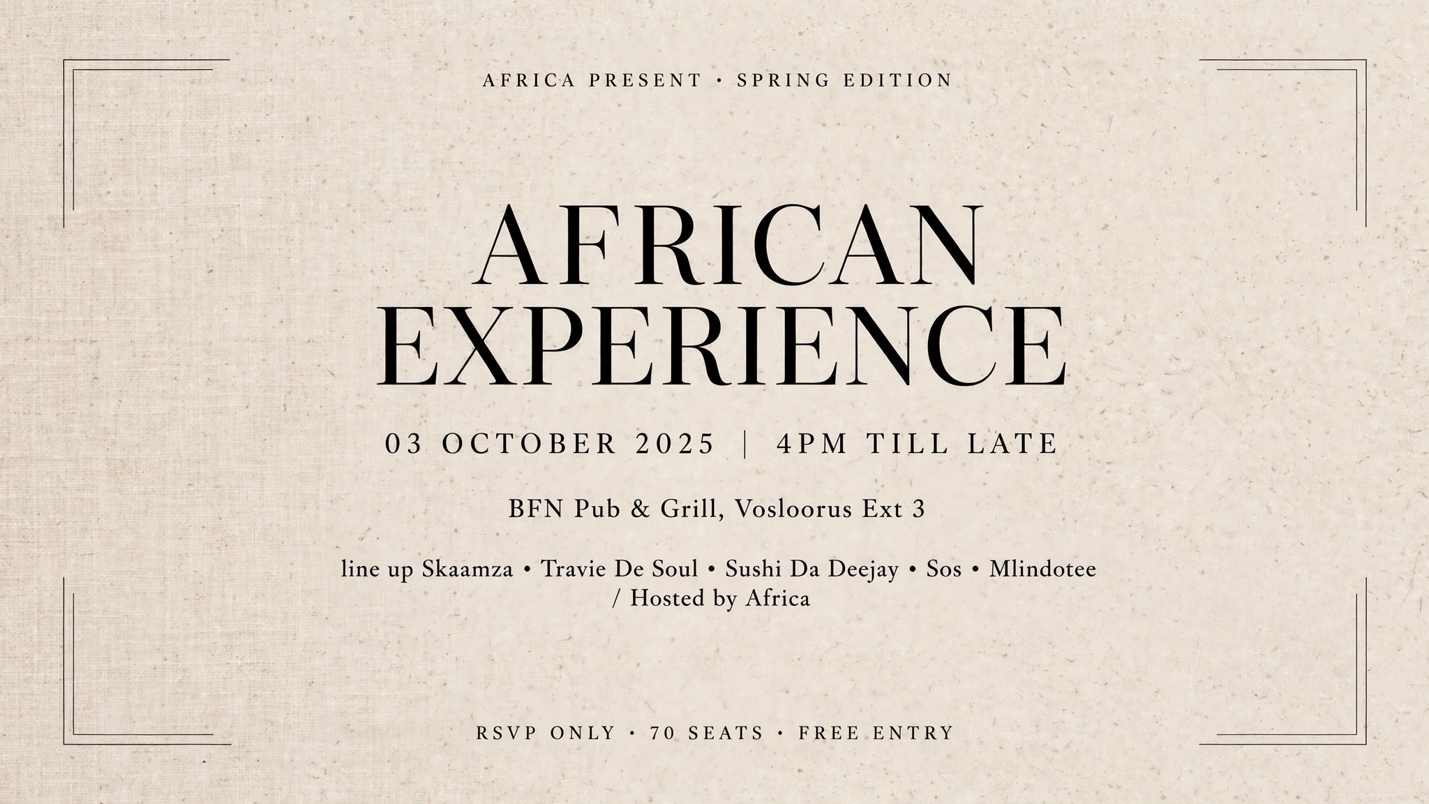 African Experience