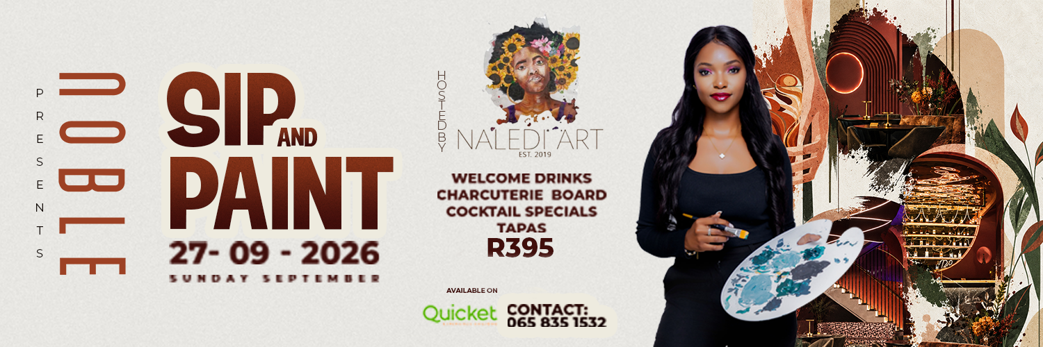 SIP & PAINT WITH NALEDI ART
