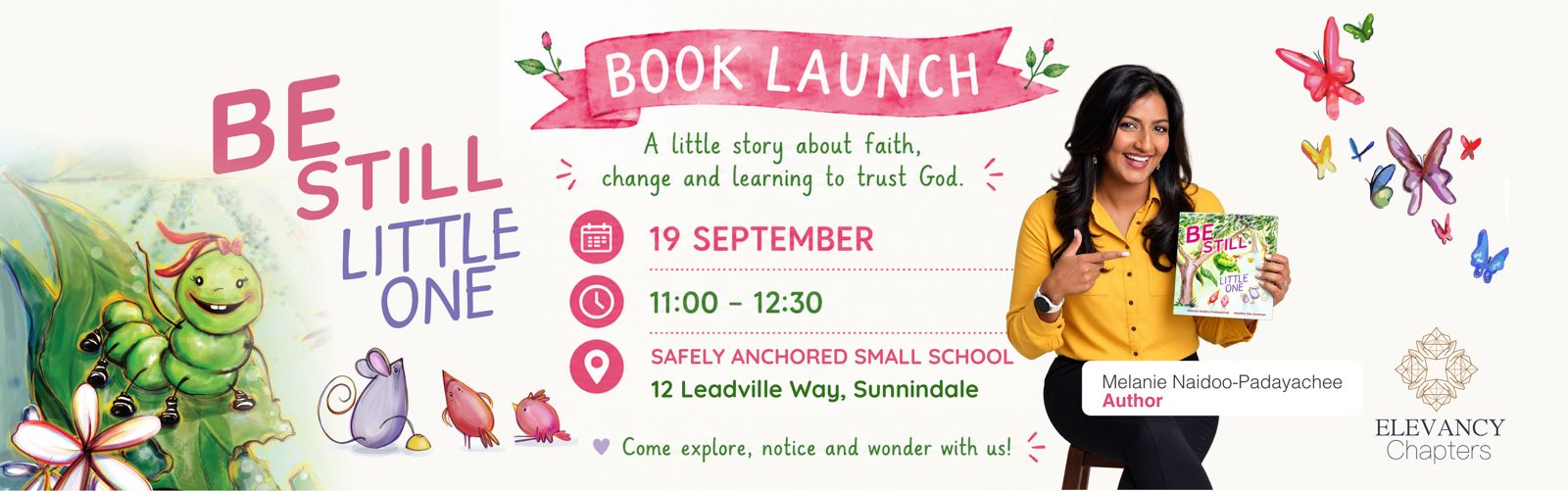 Book Launch: Be Still Little One CPT