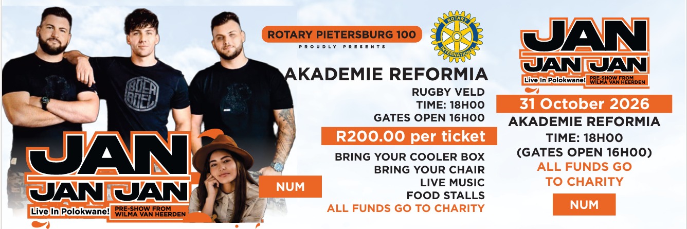 **JAN JAN JAN – LIVE IN POLOKWANE!**