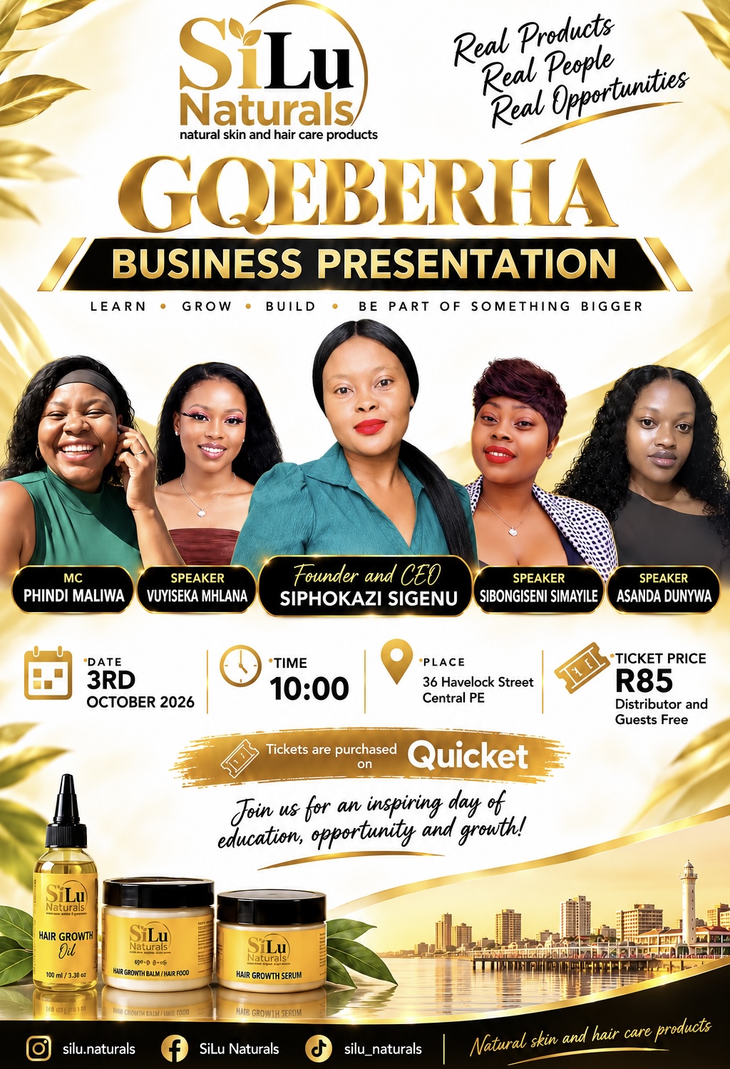 Silu Naturals Gqeberha Business Presentation