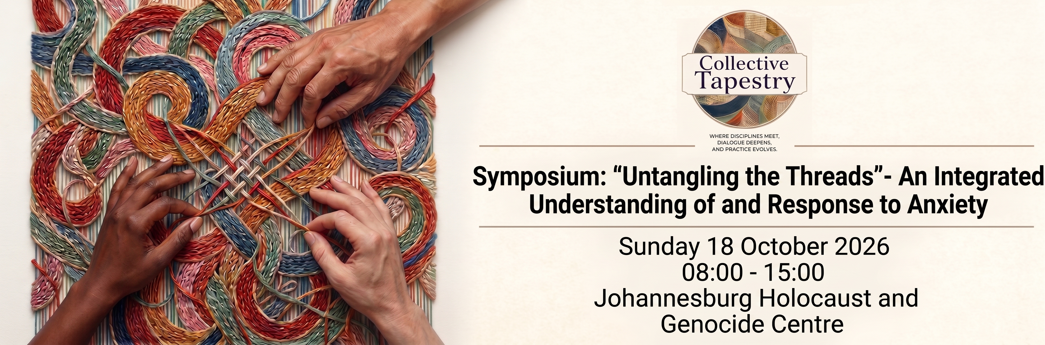 Symposium: "Untangling the Threads" An Integrated Understanding of and Response to Anxiety