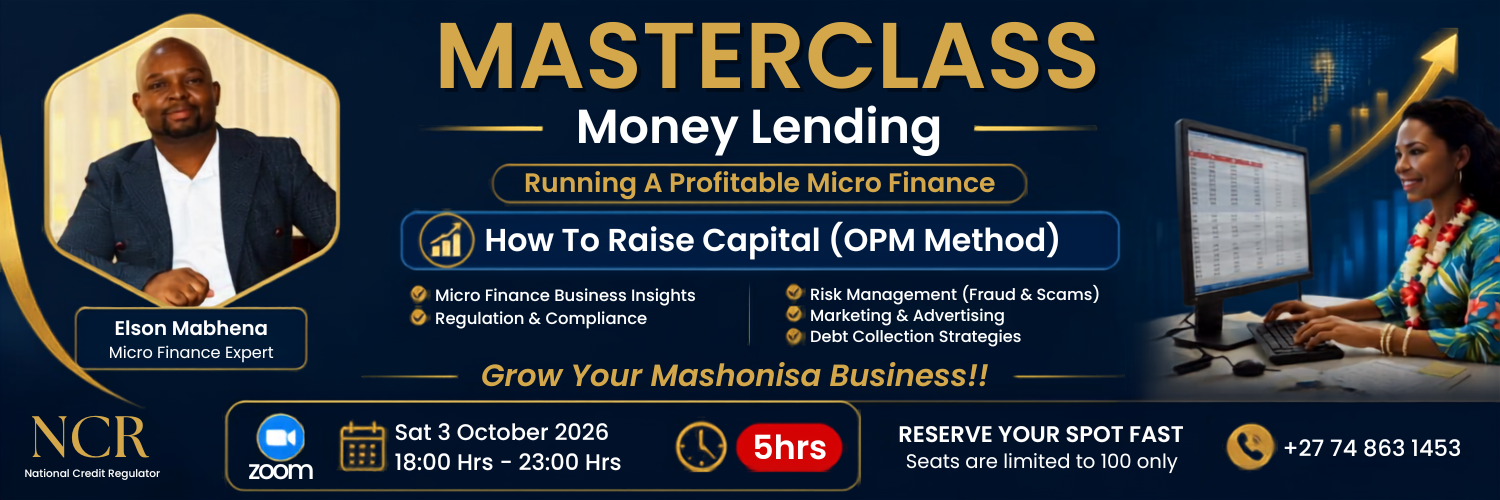 Money Lending Business Masterclass (Mashonisa)