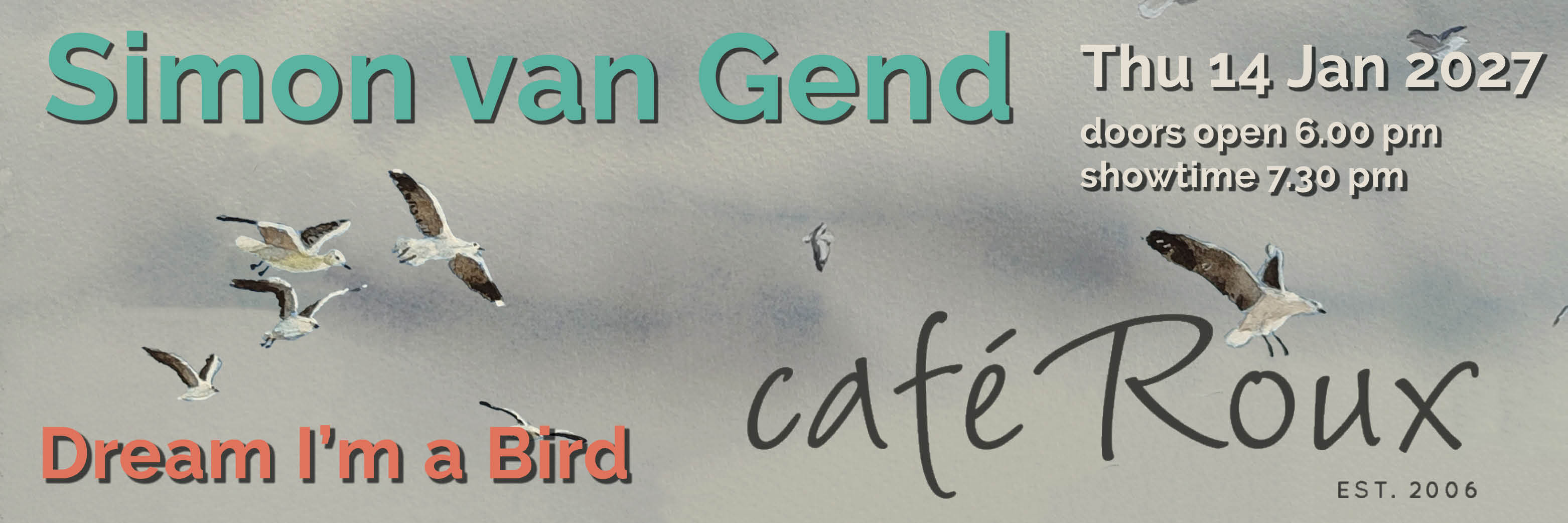 Simon van Gend - Dream I’m a Bird