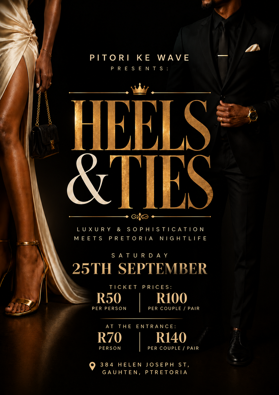 HEELS AND TIES