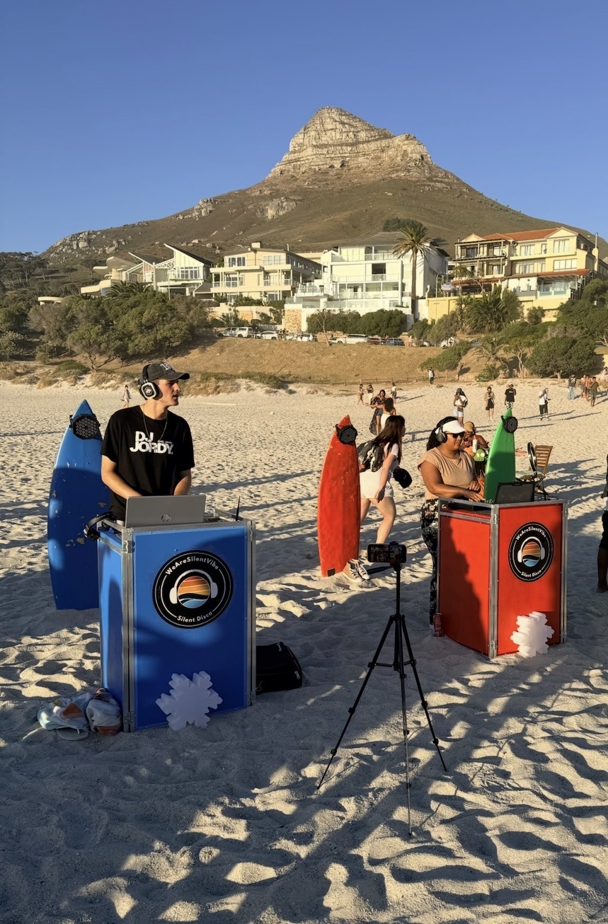 Silent Disco Camps bay beach