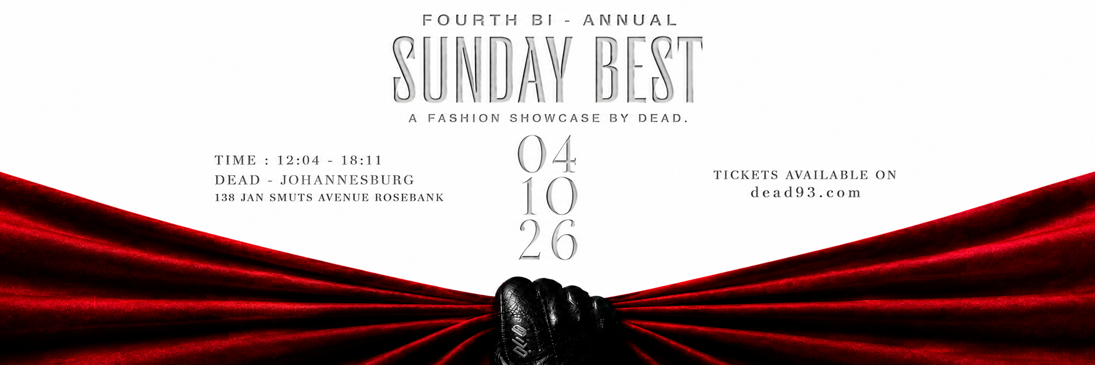 Fourth Bi-Annual Sunday Best, a fashion showcase by DEAD.