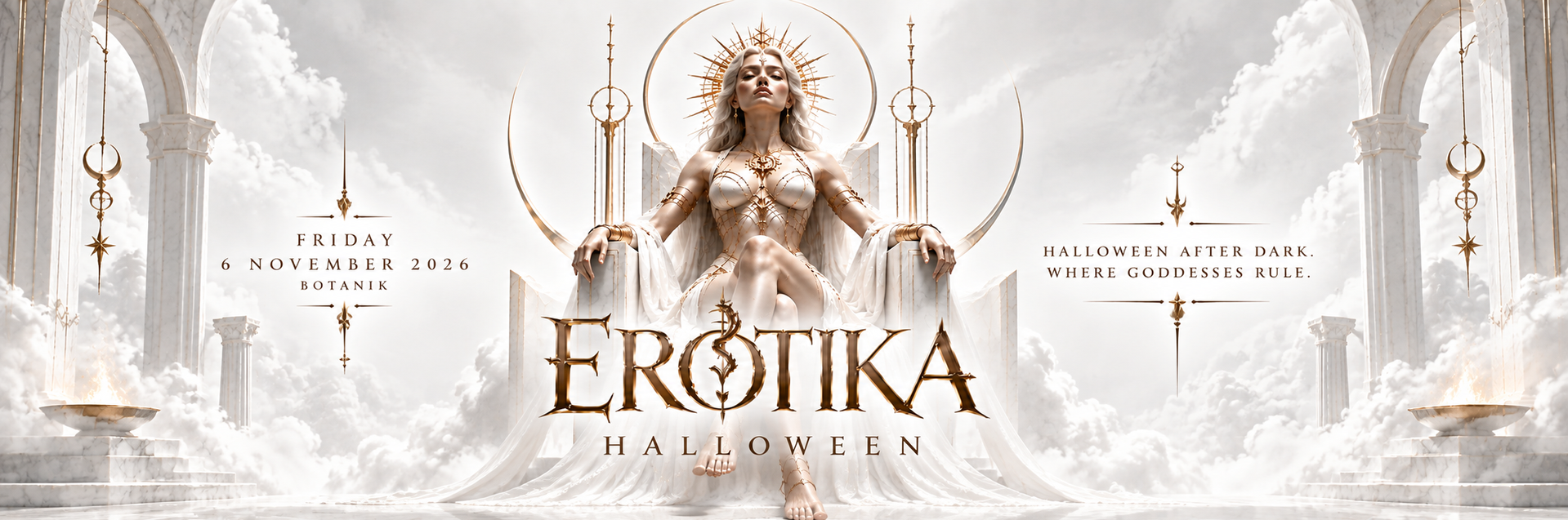 Erotika - Halloween Editon - The Goddess - Celebrating Woman - Botanik - 6 Nov - Book