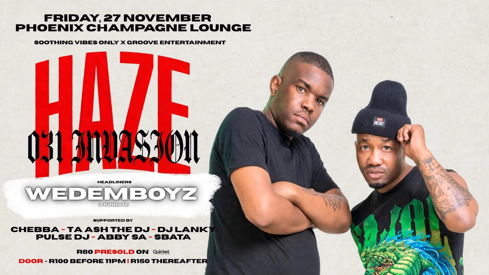 HAZE. 031 INVASION ft. WeDemBoyz