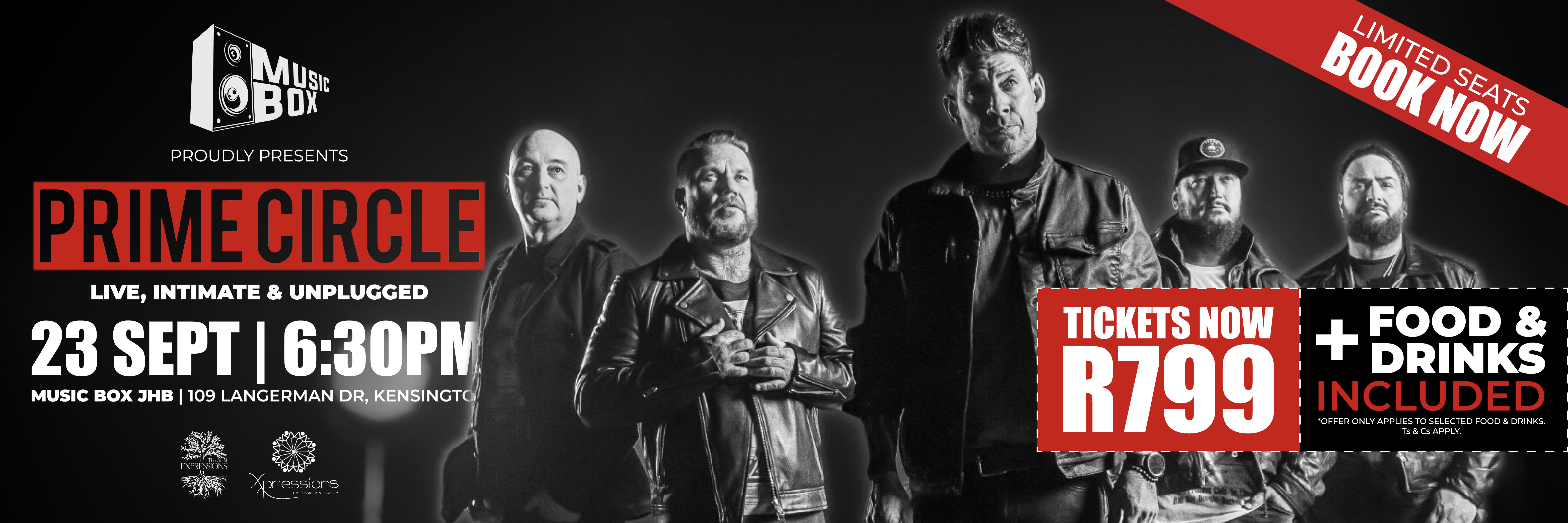 Prime Circle Live @ Music Box JHB