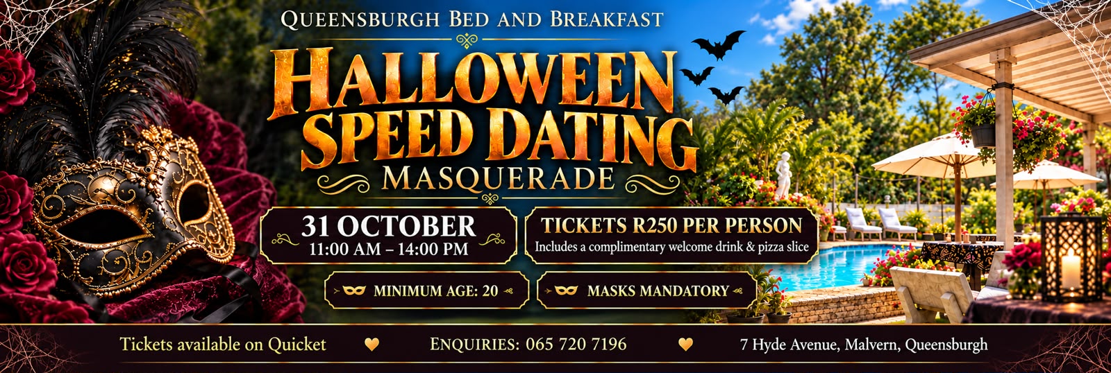 Halloween Speed Dating Masquerade